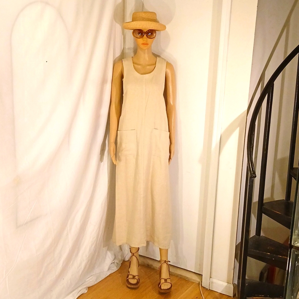 NWOT Saks Fifth Avenue Linen Dress